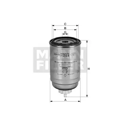 Filtre à mazout MANN-FILTER_0