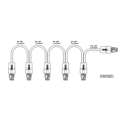 Leitungssats Heckleuchten 6 stecker Superseal 17,5_0