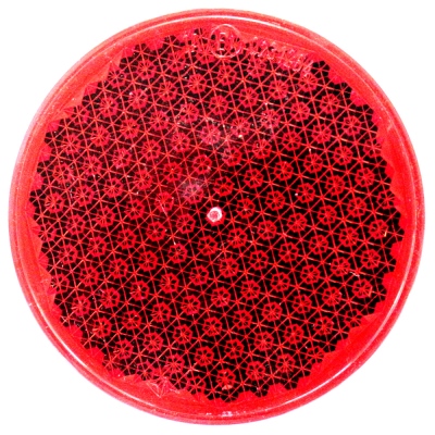 Ersatzglas rot Ø80mm zu Rückstrahler_0