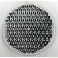 Vetro di ricambio bianco Ø80mm per catadiottro