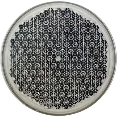 Catadiottro  Ø80mm bianco_0