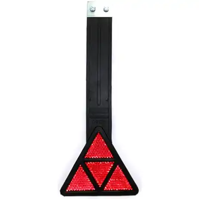 Rückstrahler rot Pendeldreieck 150x150mm_0