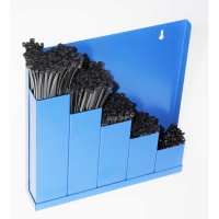 Assortiment attache-câbles noir 500 pc.