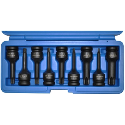 Embouts de vissage IMPACT 1/2", 9 pièces_0