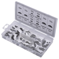 Assortimento di cunei a molla, 80 pezzi