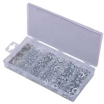 Assortiment de rondelles élastiques, 1200 pièces_0