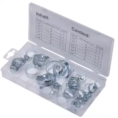 Assortiment de colliers de serrage, 26 pièces_0