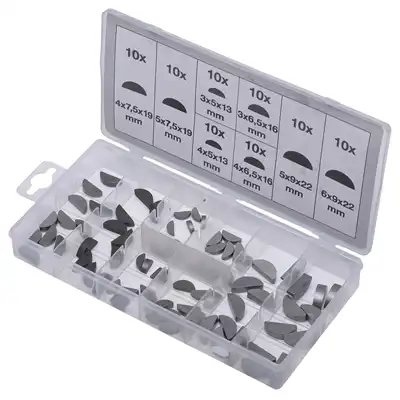 Assortimento di cunei a molla, 80 pezzi_0