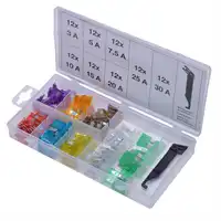 Assortiment des fusibles automobiles, 97 pièces