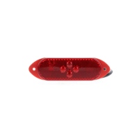 LED Heckansicht Positionsleuchte 24V rot