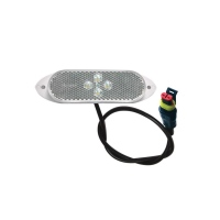 Luce di posizione anteriore LED 24V trasparente