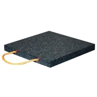 Piastra di appoggio per gru 400x400x40 mm 12 t