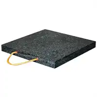 Piastra di appoggio per gru 400x400x50mm 15 t