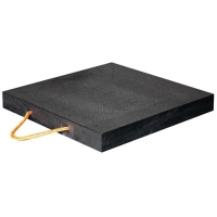 Kranabstützplatte 500x500x60mm 22 t