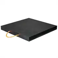 Piastra di appoggio per gru 600x600x60mm 30 t