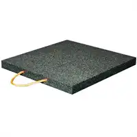 Piastra di appoggio per gru 600x600x50mm 25 t