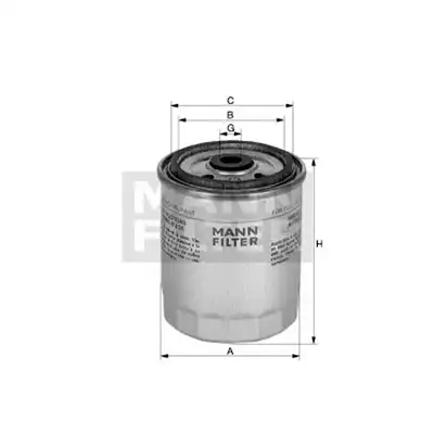 Kraftstoffilter MANN-FILTER_0