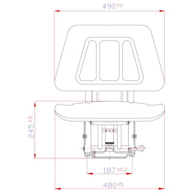 Sedile con sospensione meccanica_2