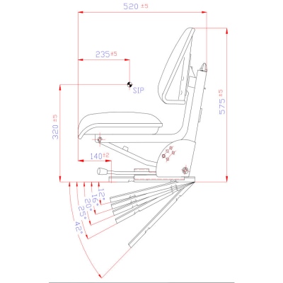 Sedile con sospensione meccanica_4