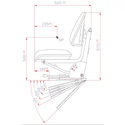 Sitz mechanisch gefedert _4