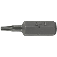 Embout de vissage, 1/4", T10 avec trou