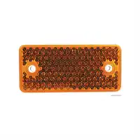 Catadiottro giallo 94x44mm