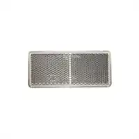 Catadiottro bianco 94x44mm