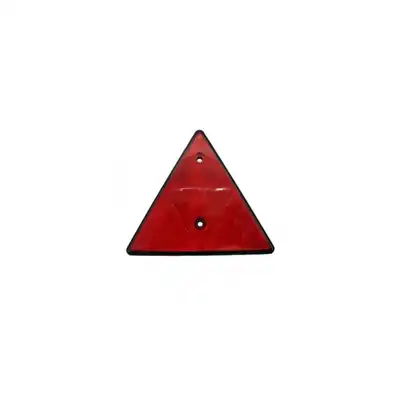 Catadiottro triangolare rosso con 2 fori 5.3mm_0