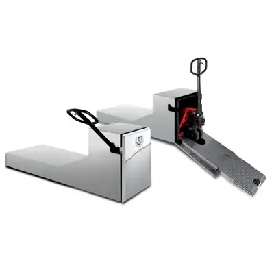 Porta Transpalette in acciaio inox_0