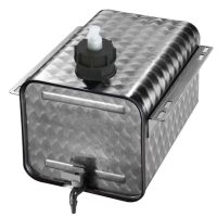 Tanica inox 25l con portasapone integrato