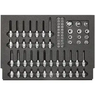 Assortiment d'embouts de vissage, 72 pièces_0