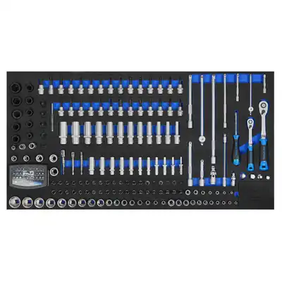 Assortiment de chariots d'atelier 1/2“, 204 pièces_0