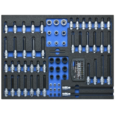 Chariot d’atelier prof. TT401, noir, 347 pièces_7